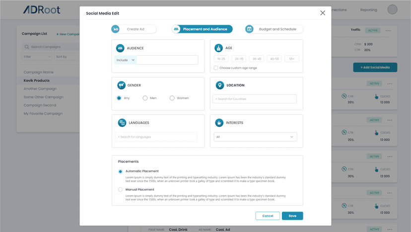 AdRoot Ad Manager