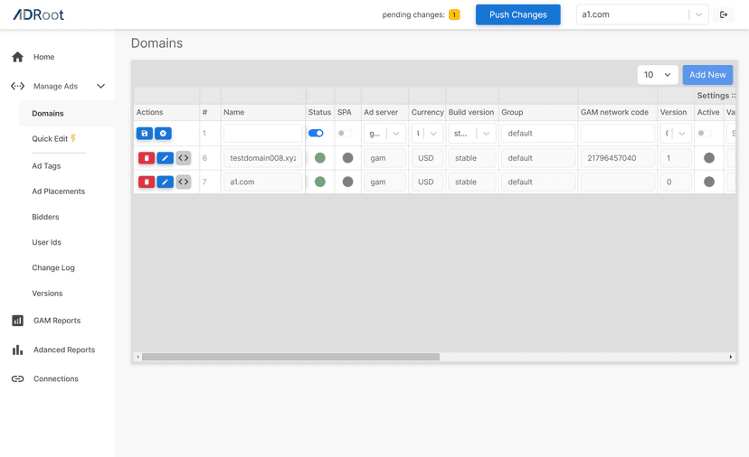 AdRoot Ad Manager